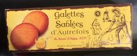 Galettes sablées d'autrefois