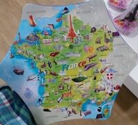 Galettes Carte de France Natures