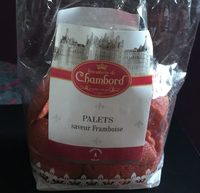 Palets saveur framboise
