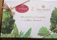 Biscuits fins chocolatés