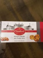 Petits fours aux fruits secs