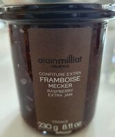 Alain Milliat - Mecker Raspberry Extra Jam, 8.11 oz (230g)