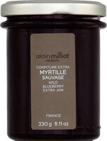 Confiture extra myrtille sauvage
