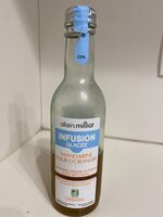 Infusion glacée mandarine fleur d’oranger