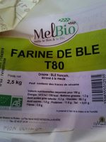 Farine de blé t 80