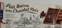 Petit Beurre avec Chocolat Noir
