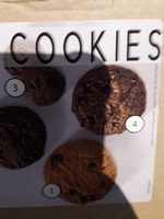 Cookies nougatine pépites de chocolat