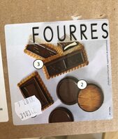 Tablette de chocolat fourré au lait