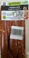 Merguez boeuf et moton
