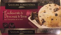 Embeurrée de pommes de terre aux teompettes de la mort