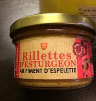 Rillettes d'esturgeon