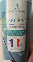 Sel marin de l'ile de ré moulu