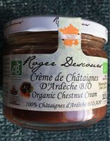 Crème de chataignes Ardèche Bio