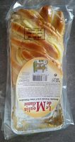 Brioche tressée à la crème pâtissière