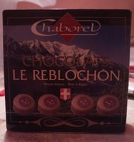 Chocolats le reblochon