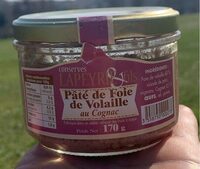 Paté de foie de volaille au cognac