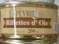 Rillettes d'oie