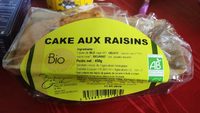 Cake aux raisins