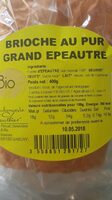 Brioche au pur grand epautre