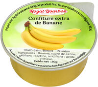 Coupelle confiture banane
