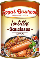 Saucisses lentilles 1/2