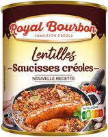 Lentilles aux saucisses créoles 4/4