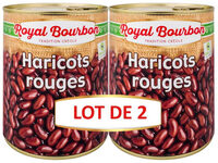 Lot de 2 haricots rouges naturel 4/4