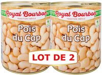 Lot de 2 pois cap naturel 4/4