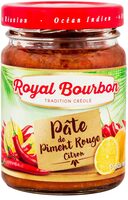 Pate de piment rouge citron