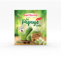 Papaye verte reunion cubes surgeles iqf