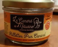 Rillettes pur canard