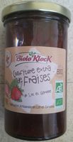 Confiture extra de Fraises bio