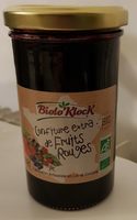 Confiture extra de fruits rouges