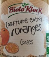 Confiture extra d'orange