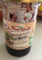 Confiture extra de mures