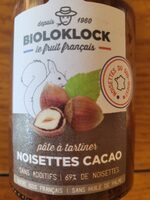 Pate a tartiner noisettes cacao