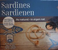 Sardines au naturel