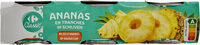 Ananas au jus d'ananas