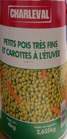 Petit pois très fins et carottes à l’étuvée