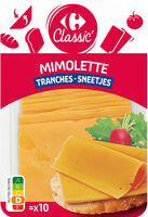 Mimolette Tranches
