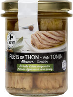 FILETS DE THON Albacore À L'HUILE D'OLIVE VIERGE EXTRA