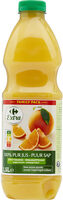 100% pur jus orange sans pulpe