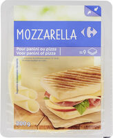 Mozzarella tranches