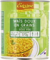 Maïs doux en grains