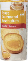 Toast gourmand brioché