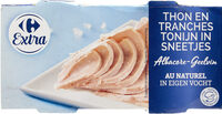 THON EN TRANCHES Albacore AU NATUREL