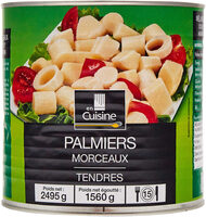 Palmiers morceaux tendres