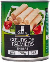 Coeurs de palmiers entiers