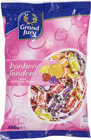 Bonbons tendres aux arômes fruits