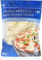 Queso rallado mozzarella